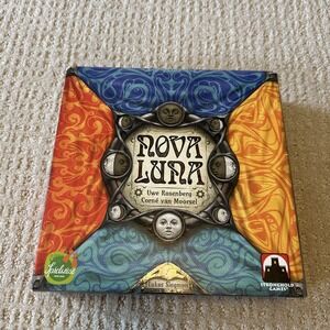 Stronghold Boardgame Nova Luna Box VG+/NM Unplayed Complete Stronghold Games